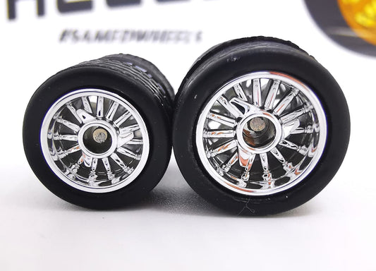 Lowrider 1012 mm Chrome ring, black tire DISTRIBUIDORES