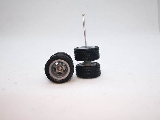 5 bolt 10 mm black tire gray rim RESELLER