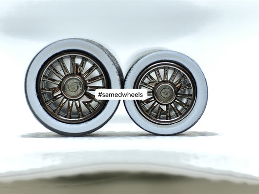 Lowrider 1012 mm Shadow Black ring, black tire white wall DISTRIBUIDORES