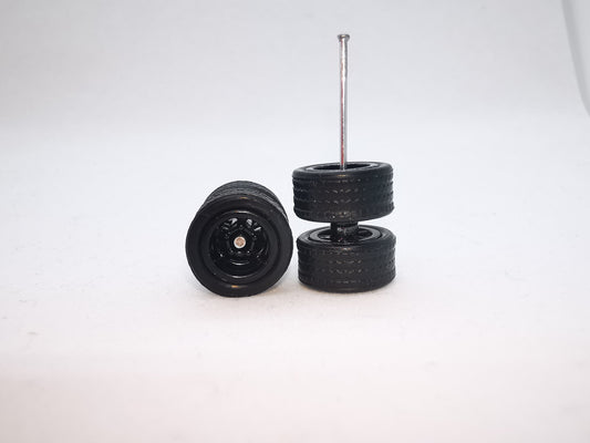 5 bolt 10mm black tire black rim RESELLER