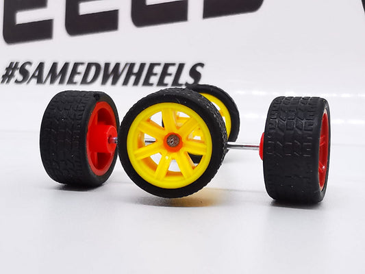 7 spoke jdm 11mm yellow, ECO DISTRIBUIDORES