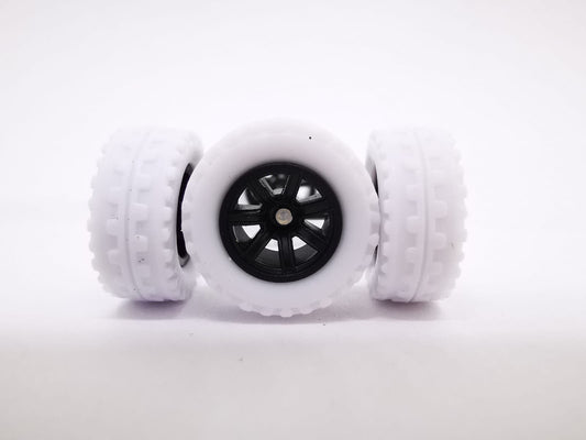 JAGUAR WARRIOR AT 7 spoke 11mm black ring, white tire ECO DISTRIBUIDORES