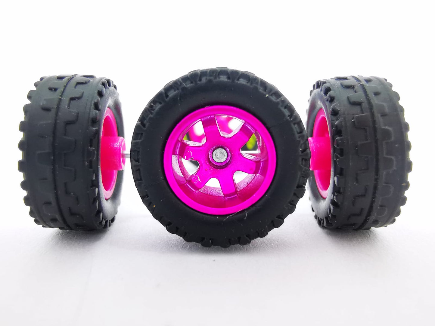 JAGUAR WARRIOR AT k-wheel 11mm mexican pink black tire not removable