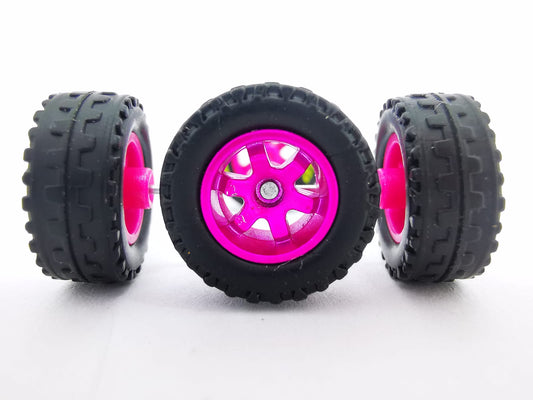 JAGUAR WARRIOR AT k-wheel 11mm mexican pink black tire not removable