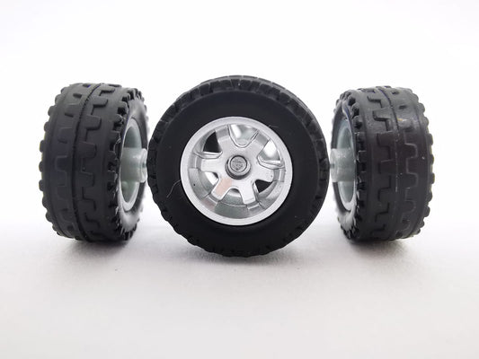 JAGUAR WARRIOR AT k-wheel 11mm polished gray black tire not removable