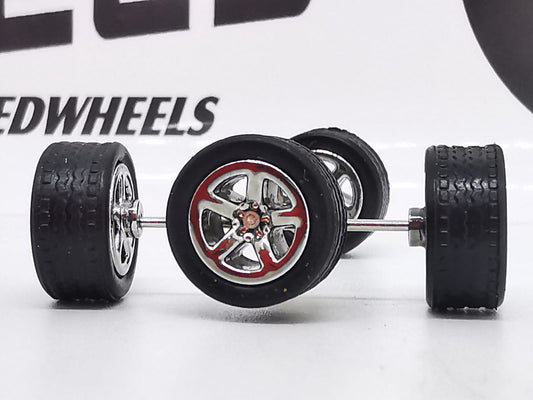 5 spoke/Muscle 10MM UFO gray, black tire DISTRIBUIDORES