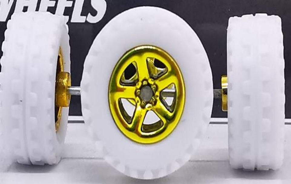 JAGUAR WARRIOR AT 10 MM muscle yellow ring, white tire