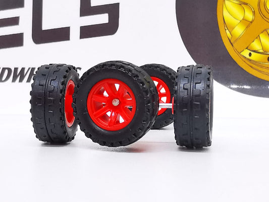 JAGUAR WARRIOR AT 7 spoke 11mm red, black tire ECO DISTRIBUIDORES