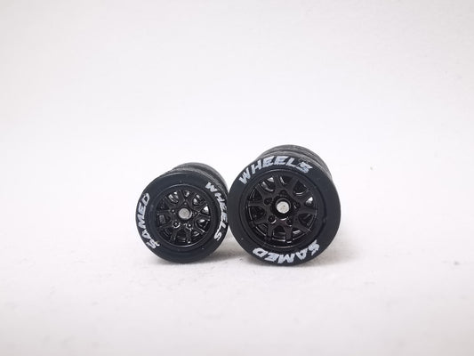 THUNDER 1012 mm black ring, black tire with lettering