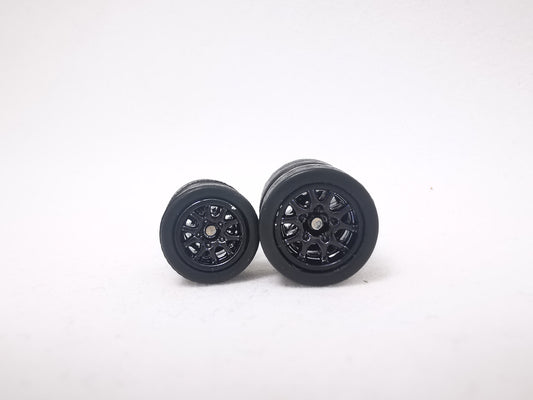 THUNDER 1012 mm black ring, Black tire