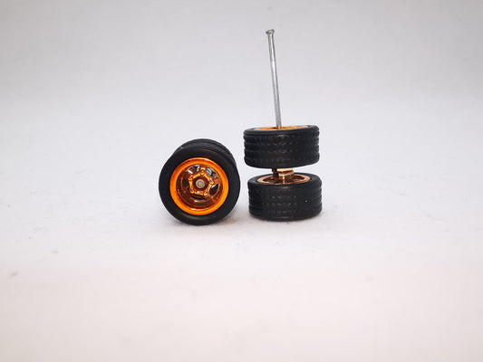 5 bolt 10mm black tie peach ring